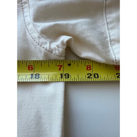 Unpublished Cropped Bone Cream Union Suit Jumpsuit Size Small - Picture 6 of 9